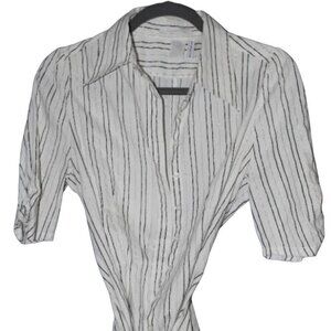 ✨3 for $12✨ Charlotte Russe White, Silver, and Black Button-Down